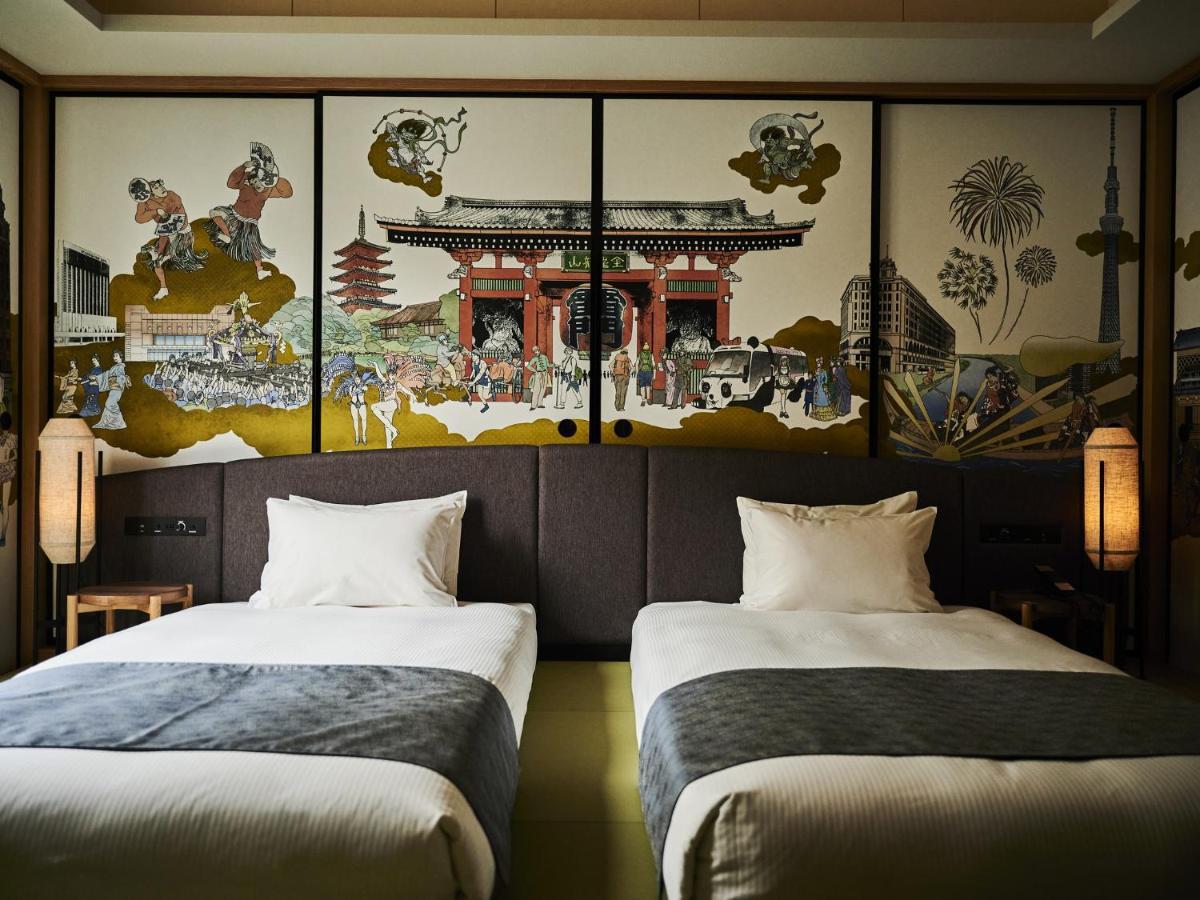 Asakusa View Hotel Annex Rokku Токио Экстерьер фото