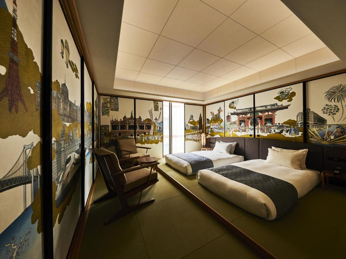Asakusa View Hotel Annex Rokku Токио Экстерьер фото