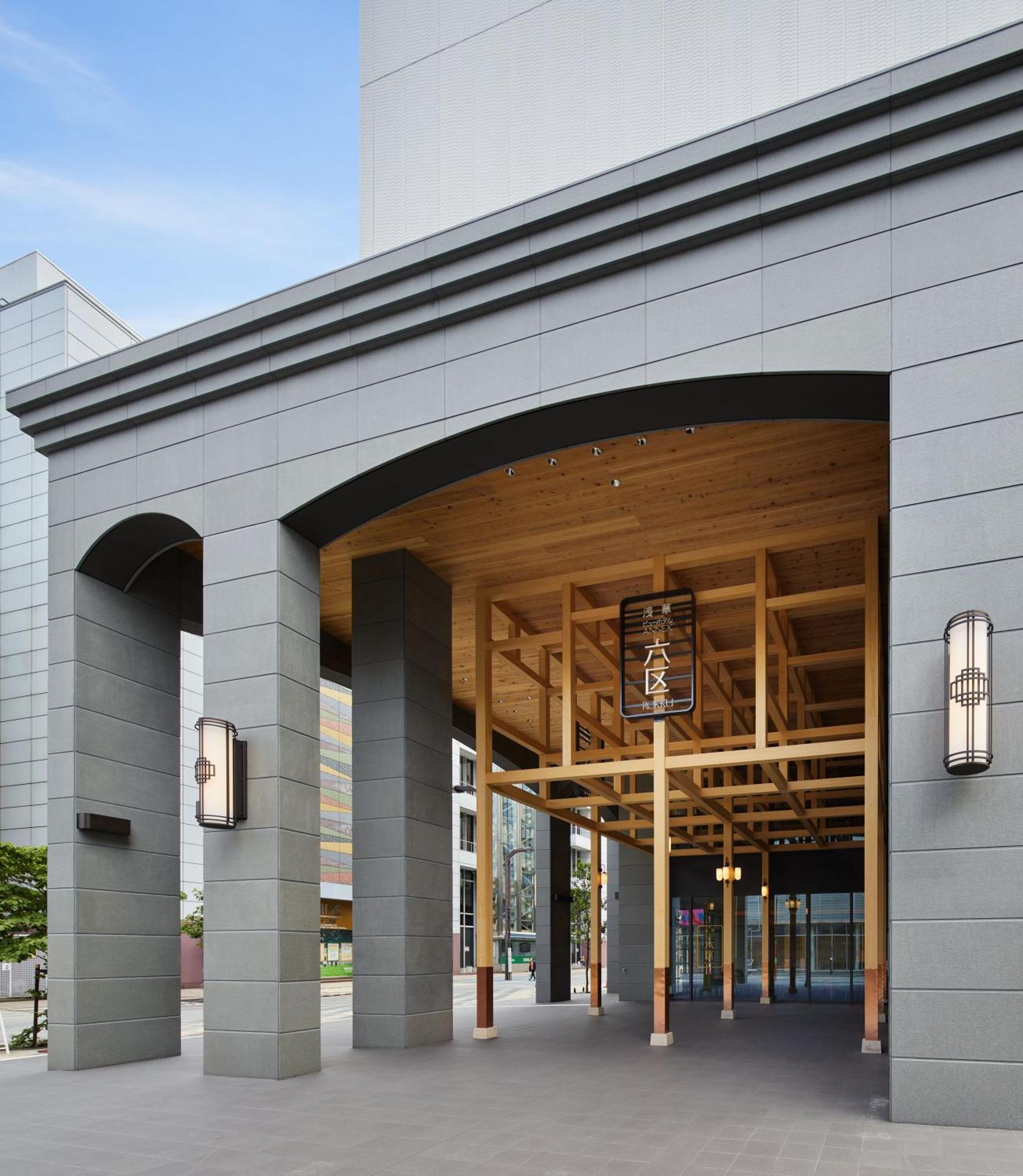 Asakusa View Hotel Annex Rokku Токио Экстерьер фото
